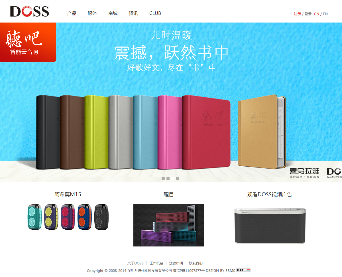  深圳万德仕科技发展有限公司网站案例