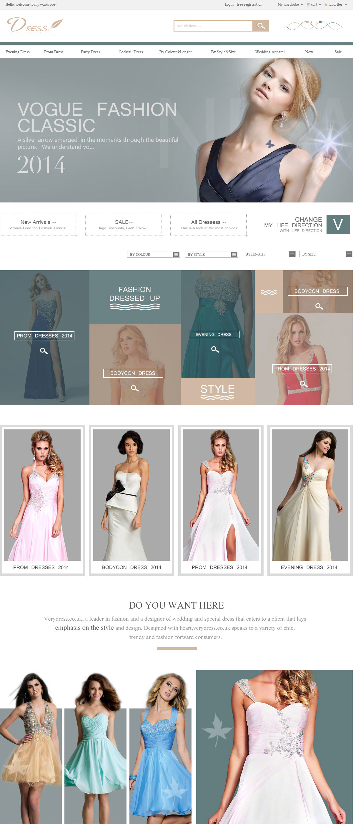  婚纱礼服外贸网网站案例